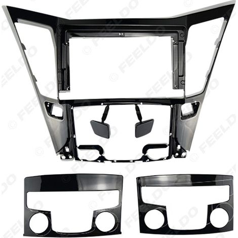 Compatible with the 8th generation Hyundai Sonata navigation panel, the Android audio modification panel, and the versatile 9-inch widescreen frame.
