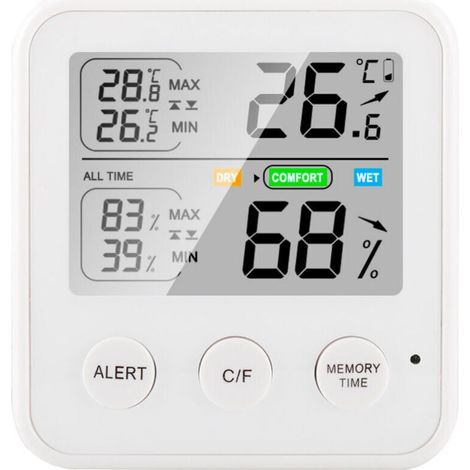 High-precision digital electronic temperature and humidity meter for indoor use (1/5)