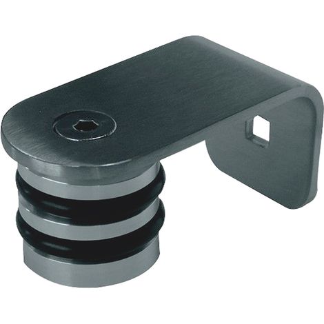 Kit support droit inox 304 pour tube Ø40mm - Finition : Inox 304 - DUVAL