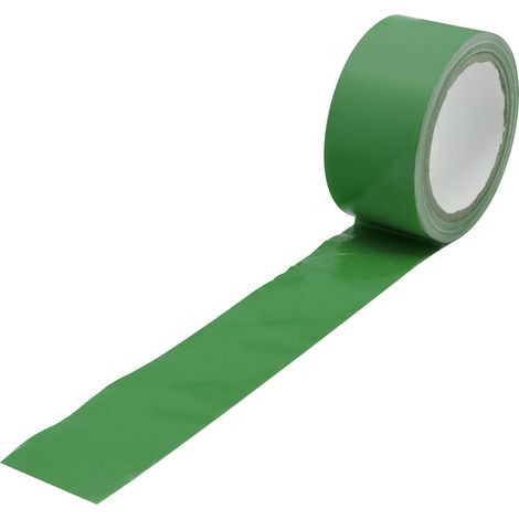 Ruban de Signalisation Vert RS PRO, 50mm x 33m x 0.15mm ( Prix pour 1 )