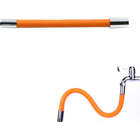 Rallonge robinet 30cm tube silicone pliable pour évier cuisine (1/5)