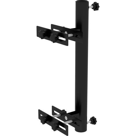 Sonnenschirmhalterung für Balkongeländer, geeignet für 48-mm- und 38-mm-Stangen