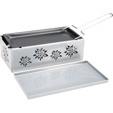 Raclette "Box-Edelweis" 7-teilig