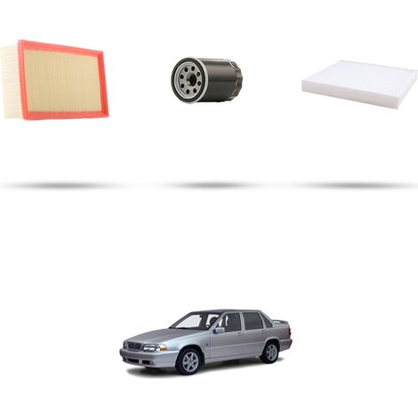 Kit tagliando 3 filtri compatibile con Volvo S70 2.0 20V 132kw dal 1997 (1/5)