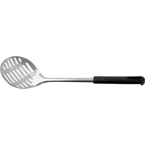 Fackelmann Abseihlöffel Black 33 cm Schaum-& Abschöpflöffel