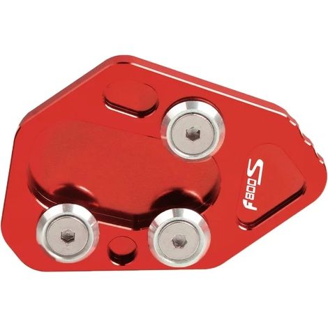 (LOGO F800S) Compatible avec BMW F800R F800S F800ST F800GT R1200S HP2 2009-2015 2011 2012 2013 2014 Béquille latérale, extension et plaque de support maxpower (1/4)