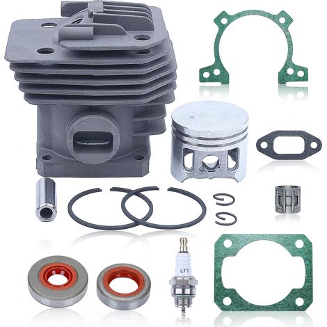 38mm Depiston Cylinder Kit For FS160 FS220 FS280 FS220K FS280K FS290 HTA 65 HTA 85 Lawn Mower, with Oil Seal, Piston Needle, Spark Plug, Replacement 4119 120 0602 (1/5)