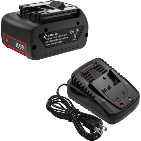 Batterie, 18V Rechargeable, Capacité de 6000mAh, 1 B 1C (1/2)