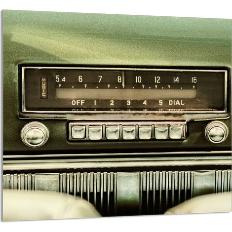 PANNELLO IN VETRO PER CUCINA 65x60 Radio (1/5)