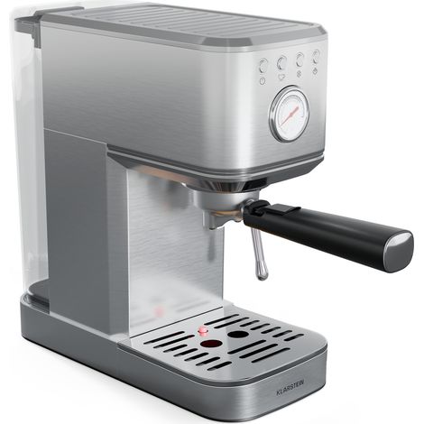 Klarstein SteelPresso Slim Espressomaschine  Siebträger  inkl. Zubehör