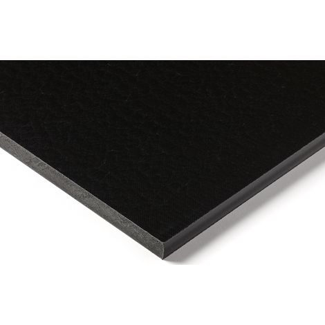 Plaque PA RS PRO Noir, 500mm x 300mm x 12mm ( Prix pour 1 Lot )