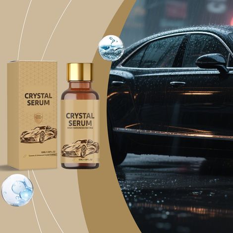 Auto-Kristall-Reinigungsflüssigkeit – Tägliche Pflege, Reinigung, Aufbereitung, Fleckenentfernung und Glanzverbesserung für Innen- und Außenbereich – Praktische Pflegelösung – 50 ml -- DE (1/5)