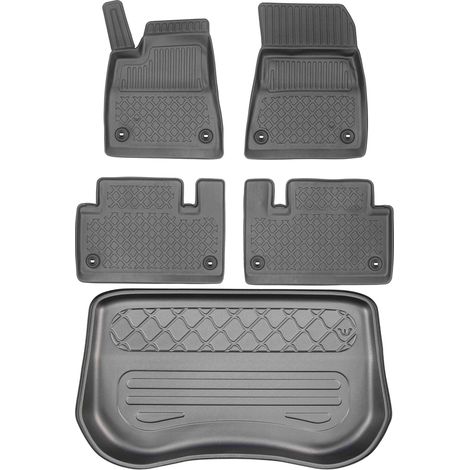 ARISTAR 193865G Baule + ARISTAR 603860 Tappetini - Tesla Model 3 Sedan dal 07.2017 al 06.2020 Cerchi in lega MS+BMW VELCRO anteriori e posteriori - INSTALLATI (1/5)