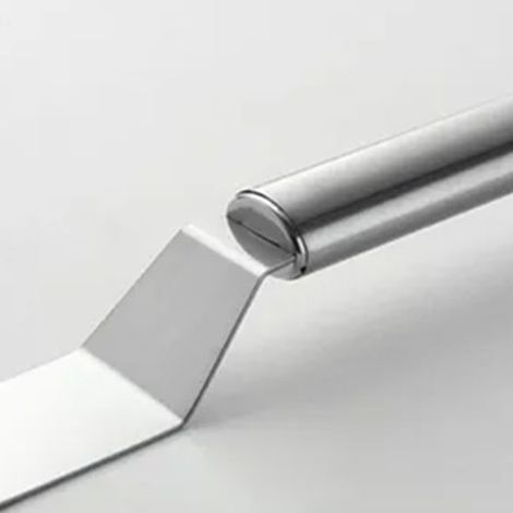 Spatule à beurre en acier inoxydable, spatule à gâteau, couteau à beurrer, couteau à embrasser, ustensiles de pâtisserie, 15 cm (1/5)