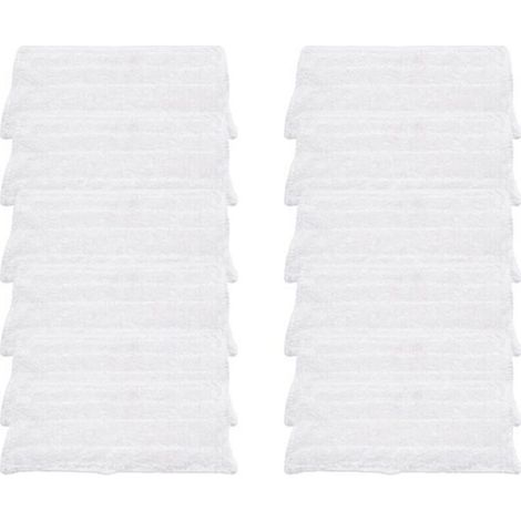 12 PièCes de Rechange pour Vileda Steam XXL Power Pad Nettoyeur Vapeur Remplacement Microfibre Nettoyage Vadrouille, Lavable (1/5)
