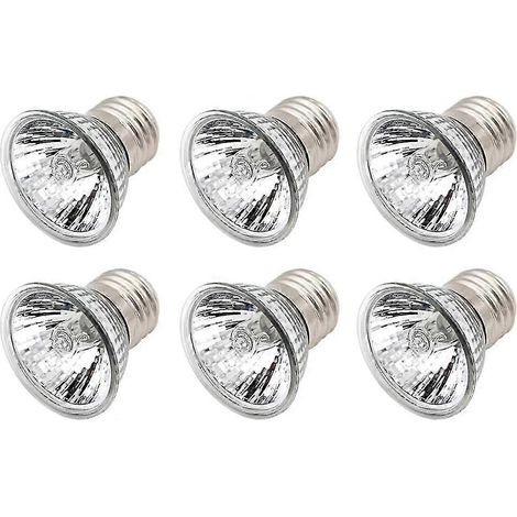 Ampoule chauffante pour tortues 25W E27, UVA UVB pour reptiles et aquariums (lot de 6) (1/5)