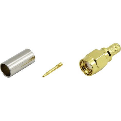 Conrad Components  1493153 SMA-Steckverbinder Stecker, gerade 50 Ω 1 St.