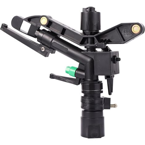 Garden Mist Dripping Irrigation Connector 1" Female Thread Plastic 360° Long Rocker Sprinkler, Rotating Rocker Sprayer with Bracket, Garden Supplies Pesticide Sprayer (1/5)