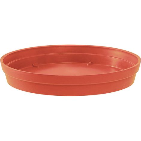 Soucoupe Ø 54 cm pour pot Ø 80 cm - Orange terre battue - Eda