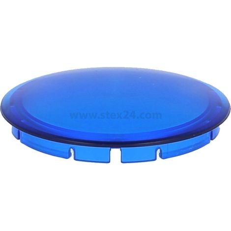 Georg Schlegel Kalotte, gewölbt transparent Farbe blau Ausführung beschreib- und beleuchtbar - 1 Stück