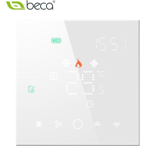 Termostato Smart ZigBee Beca BHT-003GALZB Bianco (1/5)