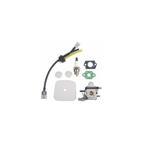 Kit carburateur S-giant C1U-K54A avec filtre à air et bougie d'allumage - pour motoculteur/cultivateur deux temps Mantis 7222 7222E 7222M 7225 7230 7234 7240 7920 7924