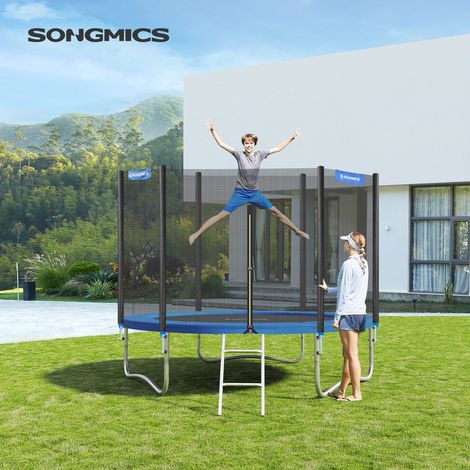 Songmics – Coussin de protection pour trampoline Ø183cm – Résistant aux UV – Housse en PVC 310g/m² – Épaisseur 1,5cm – Protection bord à bord