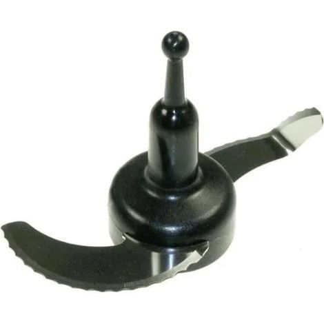 Coltello impastatore Moulinex nero durevole per robot