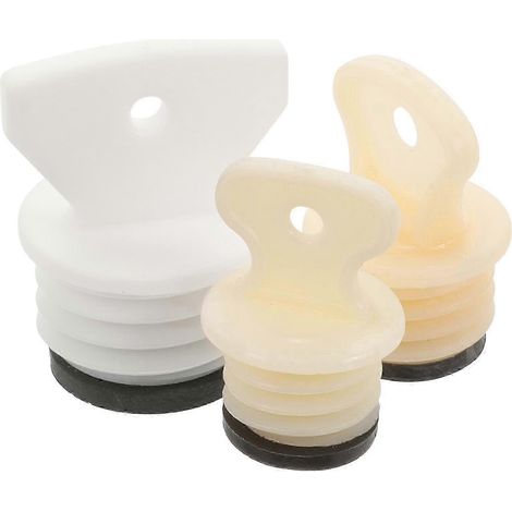 Lot de 3 bouchons pour bouillotte portable - FCY (1/4)