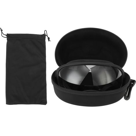 Schutzbrille für Hunde, UV-beständig, stoßfest, verstellbar für große Rassen, transparente Haustierbrille. (1/5)