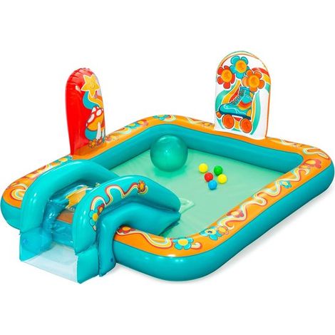 Centro de juegos acuáticos Retro Groove – 193x152x74 cm (1/5)