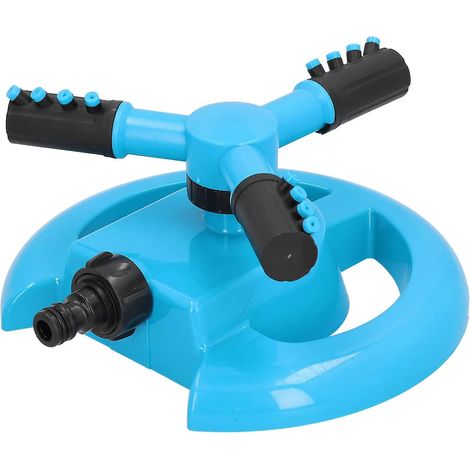 Arroseur de jardin automatique rotatif à 360°, large zone de couverture, mode et angle de pulvérisation réglables, système d'irrigation automatique pour plantes et pelouse (1/5)