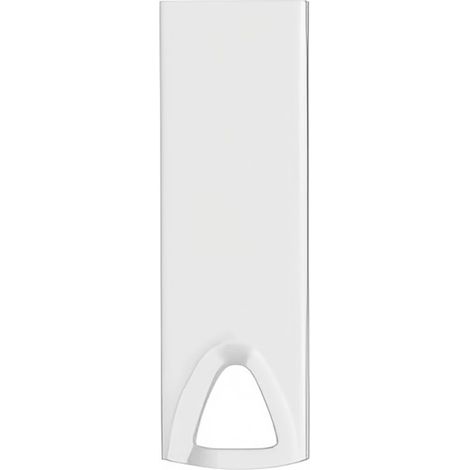Clé USB 2.0 de 64 Go, grande capacité, transmission haute vitesse, design blanc minimaliste, portable et durable, plug and play.