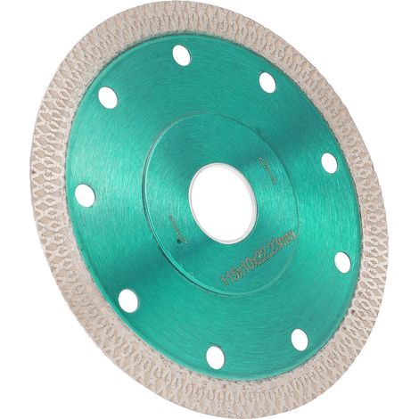 Lame de scie diamantée pour granit, marbre, carrelage en porcelaine et céramique, outils de coupe, 115 mm (1/5)