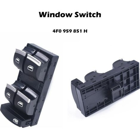Suitable for A3, A6, and Q7 window regulator switches 4F0959851H 4F0 959 851H (1/4)
