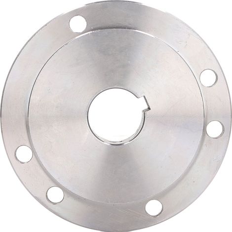 125-mm-Drehbankflansch aus hochmanganhaltigem Stahl, Montageflansch für K11-125-, K12-125- und K72-125-Spannfutter, 25 mm/1 Zoll Bohrung (1/5)