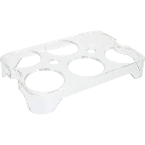Bac À Œufs - Lot De 6 - PP - Protection Anti-choc - Réfrigérateur Et Cuisine - Transparent (1/5)