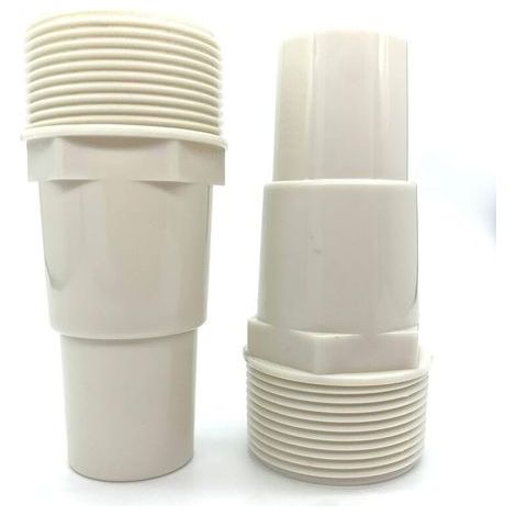 Adaptateur de tuyau de pompe de filtre de piscine 1 1/4"-1 1/2" filetage 1.5" connecteur de raccord PVC 417-6060 (lot de 2) (1/4)
