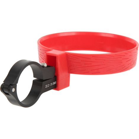 Porte-gobelet vélo en aluminium, support à boissons pour guidon, fixation vélo rouge pour café ou thé (1/5)