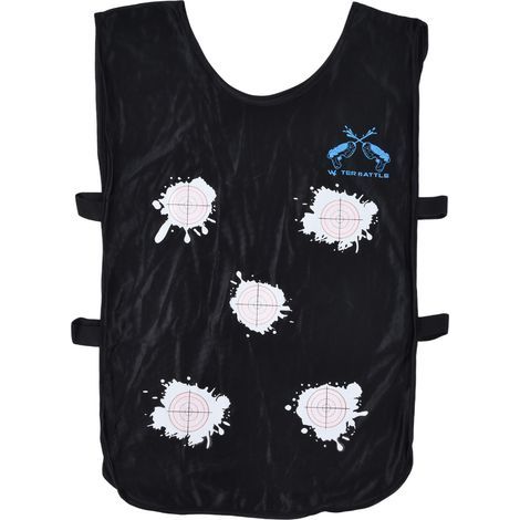 Gilet gonflable à eau pour jeux de piscine, enfants et ados, élastique et bleu