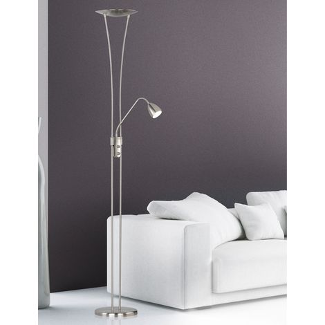 Charmante 9W LED Steh Stand Leuchte Esszimmer Dimmer Licht Lampe TRIO 426410207 (1/5)