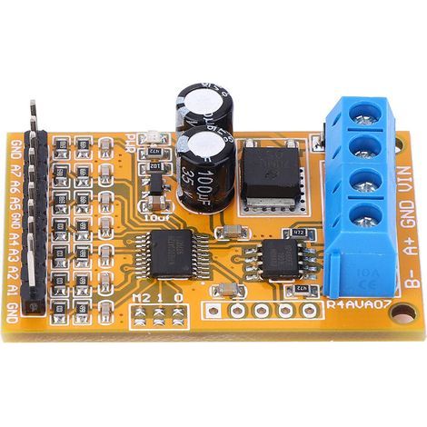 R4AVA07 Collecteur analogique de tension RS485 à 7 canaux ADC Modbus RTU 03 06 Code de fonction (1/5)