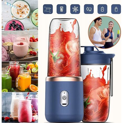400-ml-Mini-Mixer für Smoothies und frische Säfte, Aufladung über USB