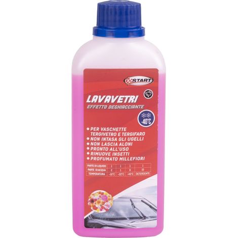 Lavavetri Deghiacciante -40° Millefiori 250ml, Pulizia Potente