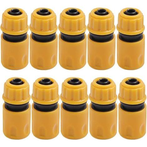 10 pièces buses de tuyau d'arrosage, buses de tuyau d'arrosage, accessoires d'arrosage rapide de jardin en plastique, accessoires d'arrosage, buses d'arrosage, accessoires de tuyau, accessoires d'arro (1/5)