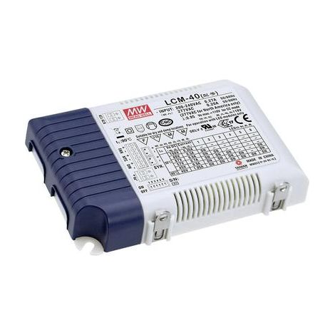 MW Mean Well Alimentatore LED Variabile Grigio 12,35x8,15 cm