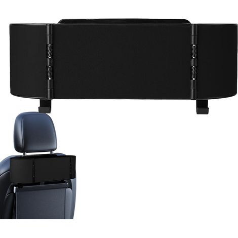Boîte de rangement pour dossier de siège de voiture, boîte de rangement pour dossier de siège arrière, boîte à mouchoirs pour siège arrière, boîte de rangement, intérieur de voiture, gobelet à (1/5)