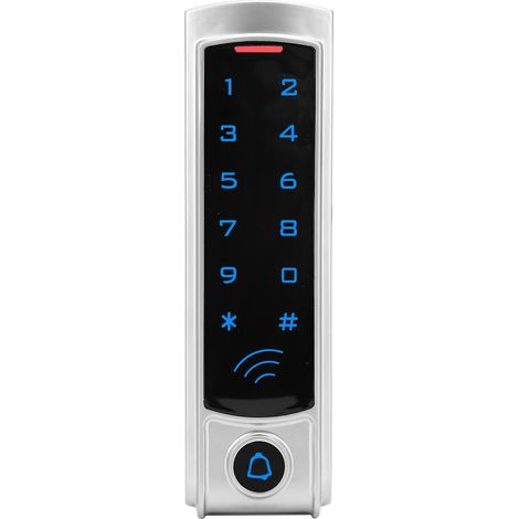 Wiegand26 13,56 MHz RFID-Türzugangskontrollsystem mit Passwortkartenleser und hintergrundbeleuchteter Tastatur (1/5)