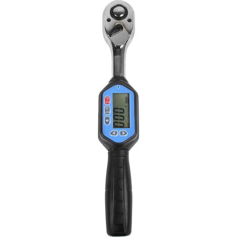Llave dinamométrica digital EWM-100, accionamiento cuadrado de 3/8", par máximo de 73,7 ft-lb, precisión de ±2%, con alarma sonora y LED, seguimiento de la curva de pico. (1/5)