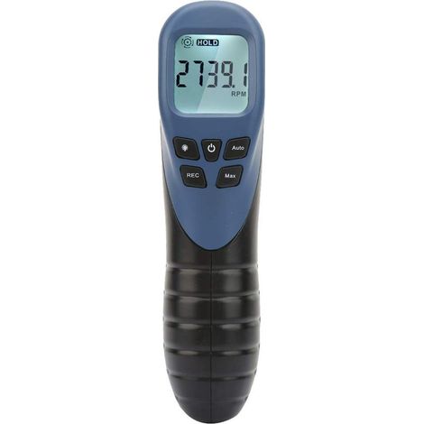Tachimetro digitale fotoelettrico, senza contatto, portatile, 9V, da 2,5 a 99999 giri al minuto, distanza di misurazione da 50 a 500 mm per applicazioni meccaniche (1/5)